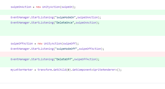 codechangeDeletebutton